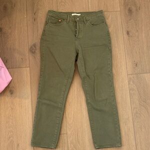 Levi’s Olive Green Women's Jeans